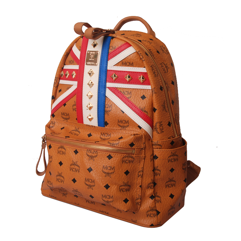 NEW MCM Studded Backpack NO.0056